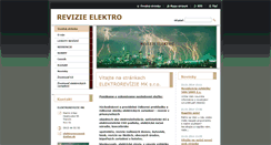 Desktop Screenshot of elektro-revizie.com