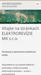 Mobile Screenshot of elektro-revizie.com